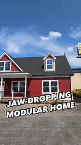 21K views · 184 reactions | 殺This modular home is the “Castleberry Cape” by Nationwide Homes! This prefab house model is located at Silverpoint Homes! WATCH THE FULL TOUR ON THE CHANNEL FOR ALL THE INFO AND PRICING, link in bio! #modularhome #modularhouse #housetour #prefabhouse #prefabhomes #manufacturedhomes #newhome #realestate | John Roberts | Facebook