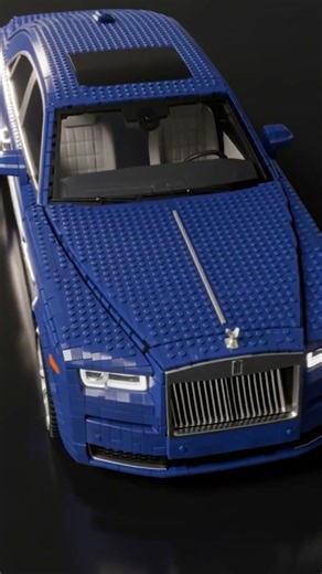 Blue LEGO Rolls‑Royce – Luxury Cinematic Vertical Showcase