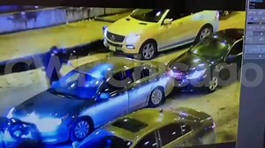 79K views · 53 reactions | In the video, which appears to be a recording of CPD surveillance footage playing on a computer screen, a police tactical unit with its blue lights flashing pulls in front of the allegedly hijacked Honda Accord at the intersection of Wacker and Columbus around 8:45 p.m. | Substance News | Facebook