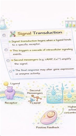 Signal Transduction #imat #imat2026 #imatbiology #medicineinitaly #yks #yks2026 #neet2026 #mdcat2026
