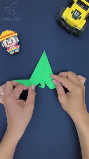 Rhythm of Paper #8 — Raptor #origami #paperart #foldsync #rhythmofpaper #paperbeats