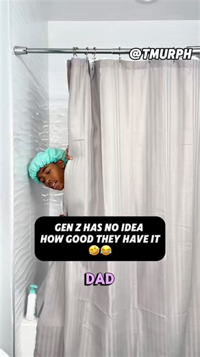 T. Murph️️ on Instagram: "Imagine having a private bathroom at 7 years old. We shared with the WHOLE house😩 . . . #MillennialVsGenAlpha #LuxuryKids #90sStruggle #DreamBathroom #ParentingHumor Gen Alpha bathroom tour | Millennial childhood vs Gen Alpha | Kids bathroom aesthetic | Growing up with one bathroom | Relatable dad comedy | Home design trends 2026"