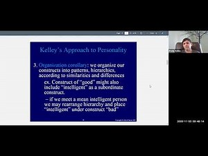 Personality Chapter 11 (Kelley) Lecture
