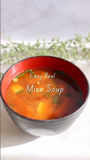 Real Dashi Miso Soup (No Additives, 10 min) 🇯🇵