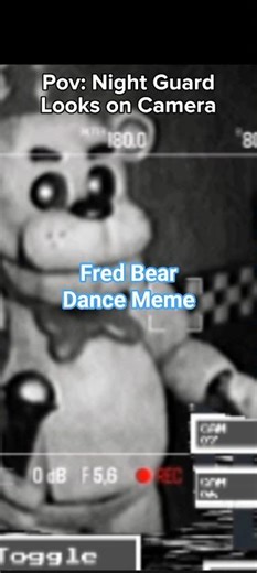 Fred Bear Dance Meme #meme #fnaf