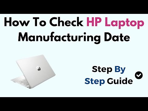 How to Check HP Laptop Manufacturing Date on Windows 11 – BIOS, Serial Number & System Info Guide
