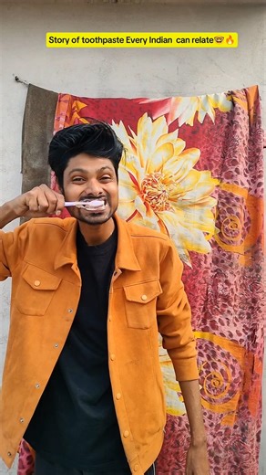 Story of toothpaste Every Indian can relate🤓🔥 #shorts #childhoodmemories #toothpaste #relatable