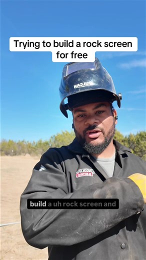 DIY Rock Screen Construction from Scrap Metal