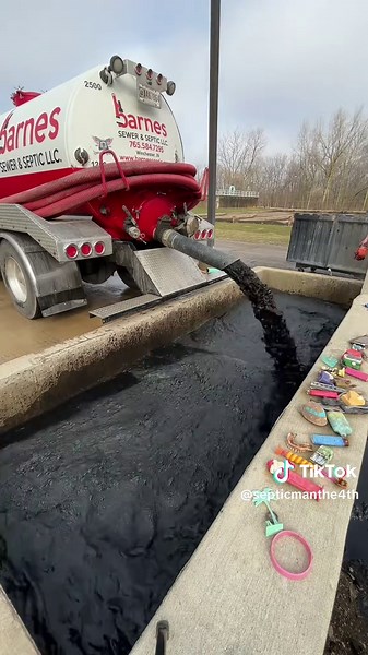 Routine Waste Removal from a Poop Truck