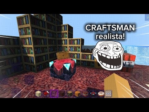 Craftsman com Shaders Realista (nostalgia)