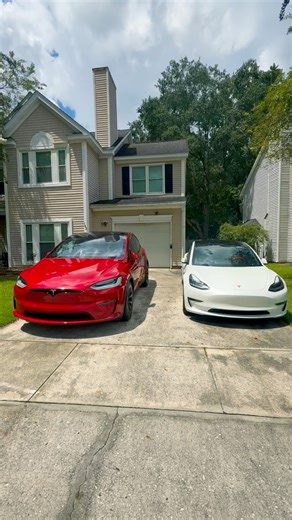Trying to pick between the Model X and the Model 3 today… Both have their own attitude 😎⚡ Which one are YOU choosing? #tesla #cars #teslamodel3 #teslamodelx #EVLife #TechLife #Evcar #electricvehicle | Micael Tech