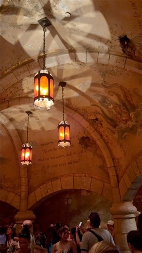 Hidden Sea Witch Art in this Ride Queue! Under the Sea! #2026 #art #cool #fun