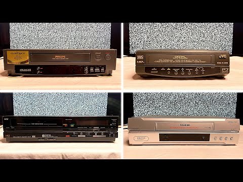 BEST VCRs — Comparing VHS players of the 80s and 90s | part 3
