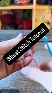 Come learn the wheat stitch. #crochet #crocheting #wheatstitch #crochetersofinstagram #fyp #explore #crochettutorial #beginnercrochet #etsy #handmade | A Stitch In Time Crocheting