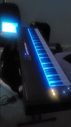 My New Komplete Kontrol S88 MIDI Keyboard #music #keyboard #midi #nativeinstruments #kontrol