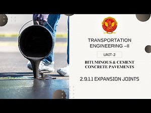 2.9.1.1 Expansion Joints | CE502 |