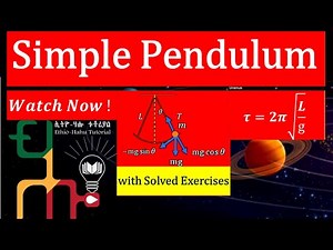 Simple Pendulum: Time Period Explained.