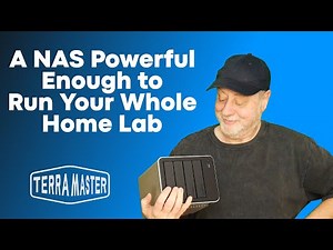 TerraMaster F4-425 Plus - A Hybrid NAS That Doubles as a Home Lab Server