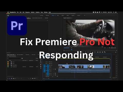 How to Fix Adobe Premiere Pro Not Responding