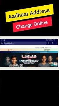 How to Update Your Aadhar Card Address Online (2025) | Update Aadhar Card Address at From Home