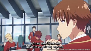 Self-introduction be like... (via Classroom of the Elite) | Crunchyroll