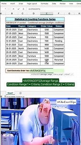 AVERAGEIFS in Excel | Calculate Conditional Average with Multiple Criteria