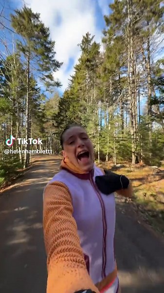 Embracing the Thrill of Running Through the Woods