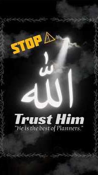 Stop Panicking. Allah Already Has a Plan. 🌙 | #shorts #viral #thedoodlegirl #panic #motivation