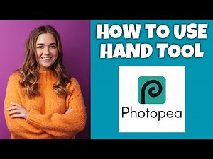 How To Use The Hand Tool In Photopea | Step By Step Guide - Photopea Tutorial