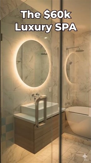 AI Designed This $60k LUXURY Bathroom SPA! 🚿