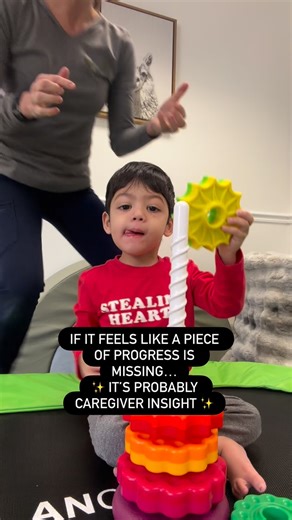 We bring experience, education, and specialized training into therapy 🧠📚 And still—caregivers hold something we never can 🤍 They know their child’s history 🕰️ Their patterns 🔍 Their stress signals 🚨 Their motivators ✨ The tiny details that don’t show up on an eval 🧩 Progress doesn’t happen to families. It happens with them 🤝 Never underestimate the power of caregiver insight, deep knowing, and active participation in therapy 🌱 It’s often the missing link ⛓️ #CaregiverInsight #ParentTher