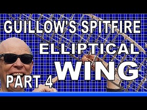 Building Guillow's Spitfire Part 4 Wing