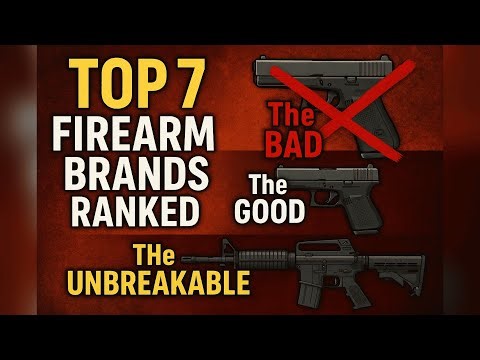 Top 7 Firearm Brands Ranked: The BAD, the GOOD & the UNBREAKABLE!