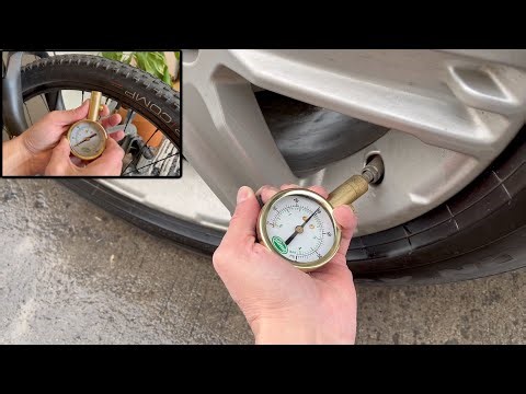 Slime Brass Dial 5-60 PSI Tire Gauge Review and How to Use It