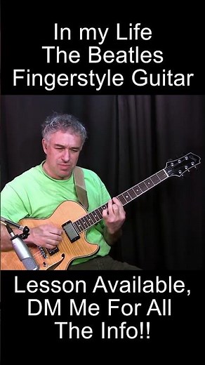 In My Life #thebeatles #fingerstyleguitar