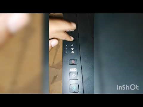 Canon MG2540S problème de la lampe orange