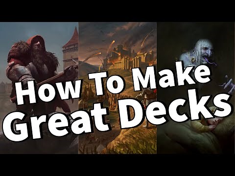 How To Build Great Gwent Decks - Gwent 101 #gwent