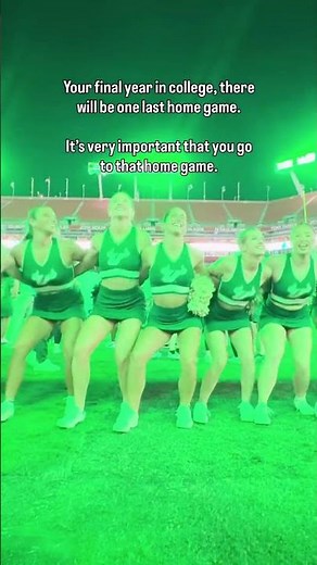 USF's last home game of the year 🤘🥲