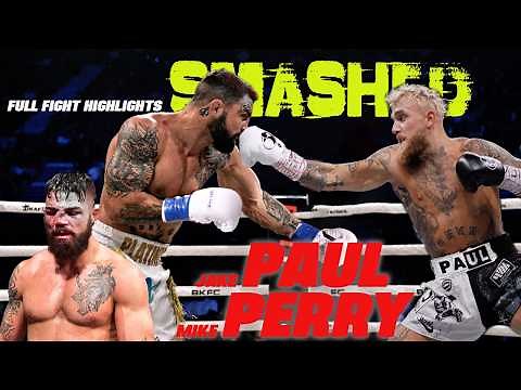 Jake Paul vs Mike Perry | Knockouts | Full Fight Highlights | BOXING FIGHT| MAIN EVENT |#JakePerry