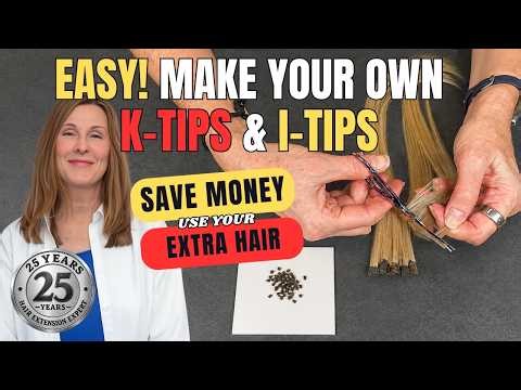 How to Make K-Tip & I-Tip Hair Extensions