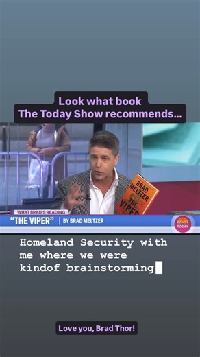 Brad Meltzer on Instagram: "If you want an autographed personalized copy of The Viper, call Books & Books at 305-442-4408 befoe Saturday night. They will ship to you. Baltimore brought CSPAN, Freeemasons, and nearly 200 of the nicest people. special thank you to the Today Show and Brad Thor for raving about The Viper. Get ready for tonight, Virginia. Hoping someone wears a tramp stamp tattoo. #bookstagram #booktok #bookrecommendations #books #thriller"