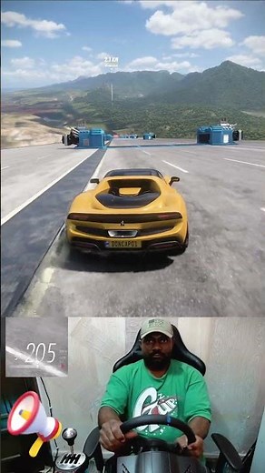 FERRARI 296 GTB Takes Over FORZA HORIZON 5 #shots #forzahorizon5 #g29 #forzahorizon5gameplay