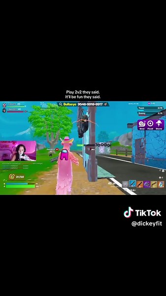 Epic Fortnite 2v2 Gameplay Collab with Friends