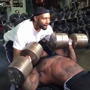 62K views · 955 reactions | 100 Kg Dumbbell Press  | Bodybuilding Motivation | Quotes | Videos | Photos | Facebook