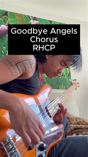 Goodbye Angels Bass Chorus #basscover #rhcp