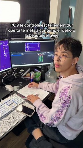 POV le contrôle est tellement dur que tu te mets à contempler dehors la beauté de la vie