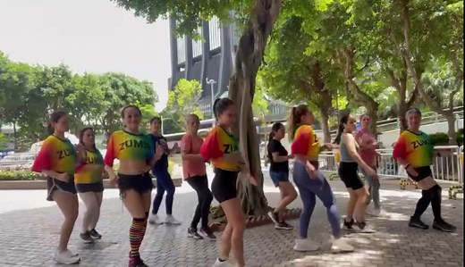 115K views · 4.5K reactions | SWAY ZUMBA REMIX | ZUMBA | ZUMBA CLASS | BEGINNER STUDENTS | EASY STEPS | CHOROE ZIN LUNA #zumba #SWAY #chacha #exercise | ZUMBA with ZIN LUNA in HONG KONG | Facebook