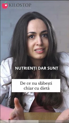 Why you can't lose weight even with a diet - Dr. Miruna Vladică