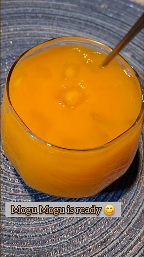 How to Make Mogu Mogu at Home🍹 Homemade Mango Mogu Mogu (Better Than Store-Bought!)