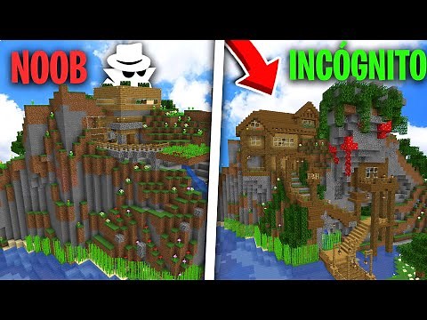 ME PASÉ POR NOOB para TRANSFORMAR SU CASA en Minecraft 😇